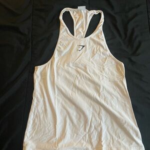 Gymshark Stringer - Size S - White